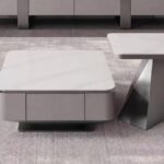 Fendi‑White Nesting Coffee Table