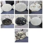 Various stone slab patterns & colors