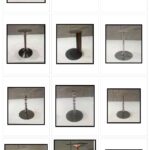Various bases for luxury stone side tables